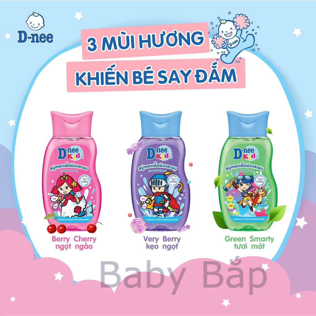 SỮA TẮM GỘI TOÀN THÂN TRẺ EM DNEE KID