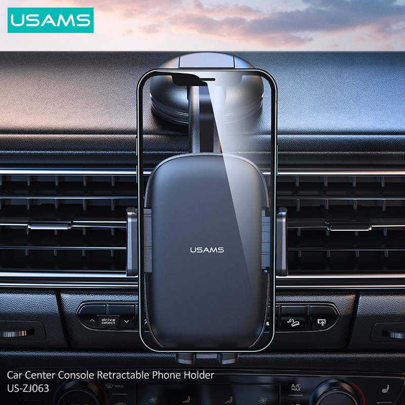 Usams Giá Đỡ Điện Thoại 4.7-7 Inches Có Thể Thu Gọn Tiện Dụng Cho Xe Hơi