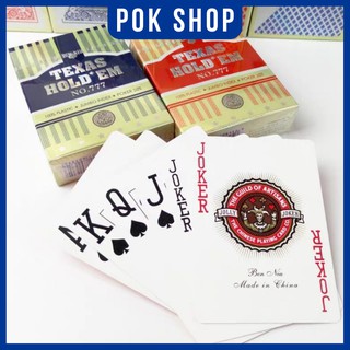 Bộ bài nhựa PVC Texas Holdem No.777 cao cấp cho Poker