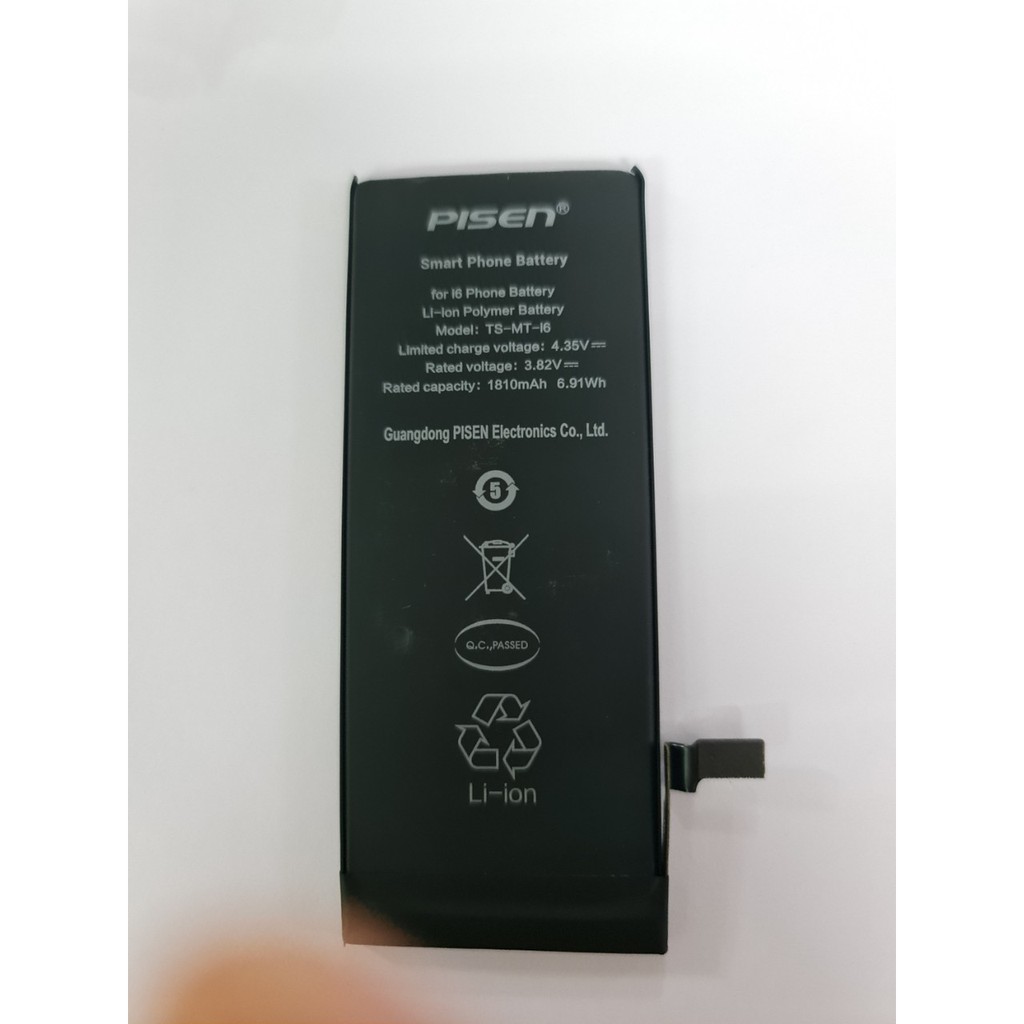 Pin Sạc Pisen TS-MT - i6 - Hàng Chính Hãng