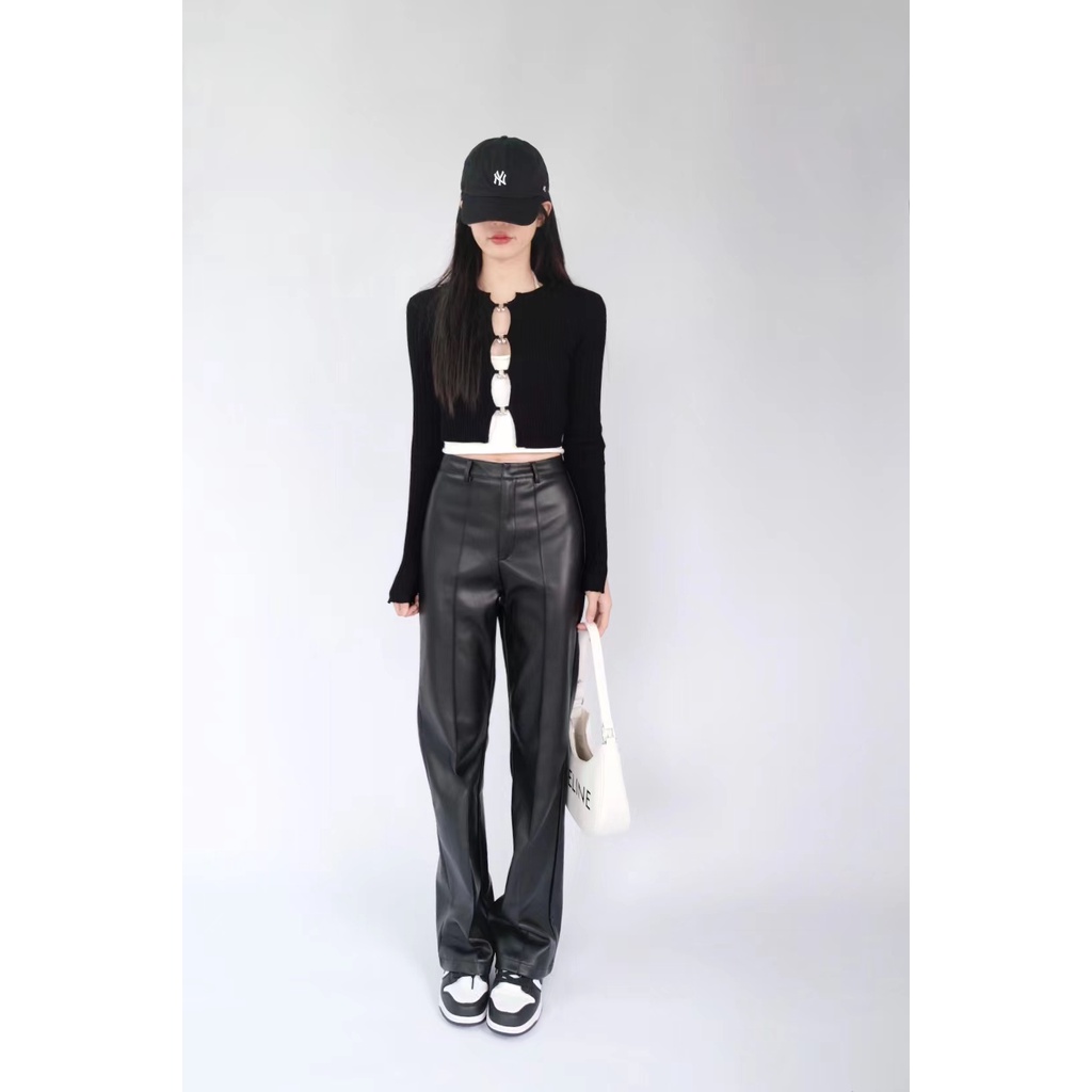 Áo Cardigan Dệt Kim Dáng Ngắn Thiết Kế Khoét Lỗ Thời Trang Quyến Rũ Cho Nữ
