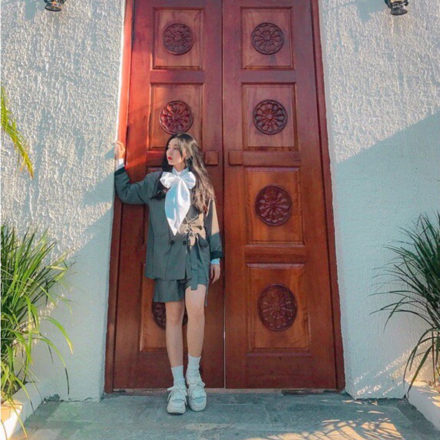 SET ÁO KHOÁC BLAZER 🎀[Có Ảnh Thật]🎀 CAO CẤP THẮT DÂY 1 BÊN ✨ PHONG CÁCH NHẬT CỰC SANG | BigBuy360 - bigbuy360.vn