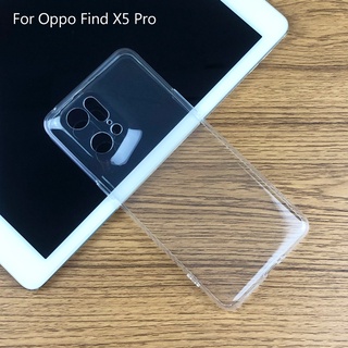 Ốp Điện Thoại TPU Dẻo Trong Suốt Siêu Mỏng Bảo Vệ Camera Cho Oppo Find X5 X3 Pro X3 Lite Neo X5Pro 5G
