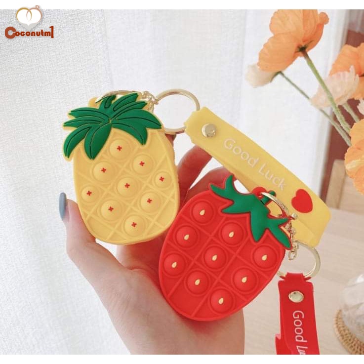 C Móc chìa khóa pop it, phiên bản giải tỏa căng căng thẳng