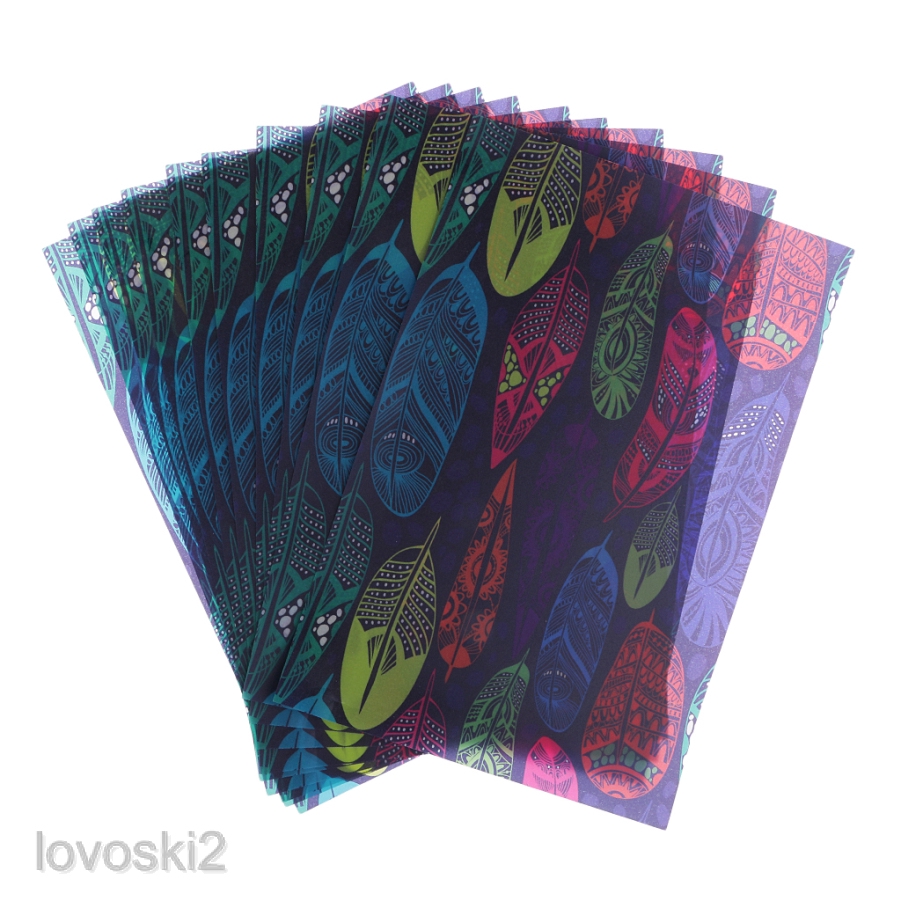 Set 10 Tờ Giấy Sáp Nhiều Màu Sắc Dùng Gói Xà Phòng Thủ Công DIY Lovoski2