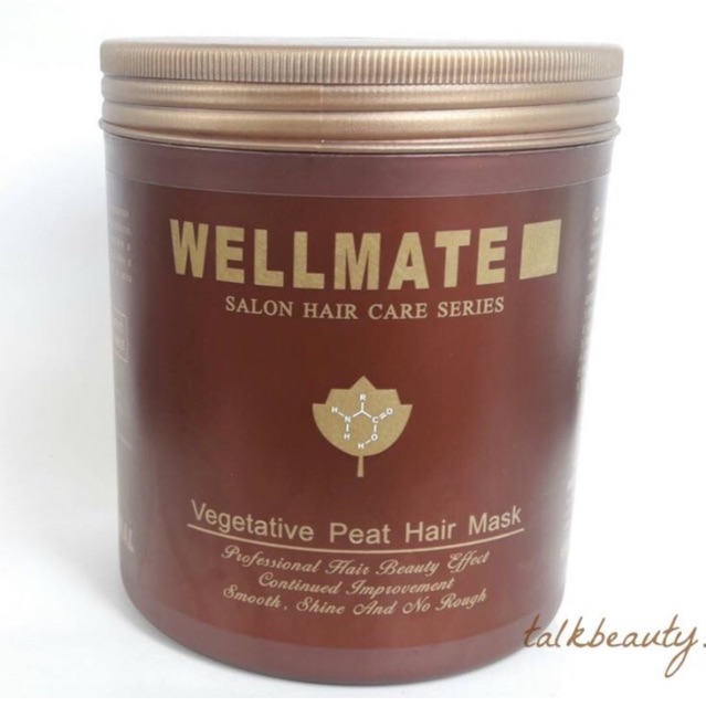 Kem ủ tóc siêu mượt Wellmate Vegetative Peat Hair Mask 1000ml