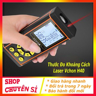 Thước điện tử - Máy đo khoảng cách bằng tia Laser VCHON H40 - Hàng chính hãng