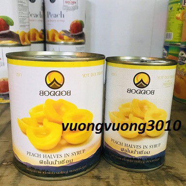 Đào Ngâm Thái Lan Lon 425gr & Lon 820gr