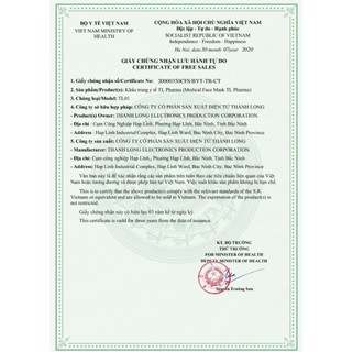 Khẩu trang y tế Thành Long TP Pharma