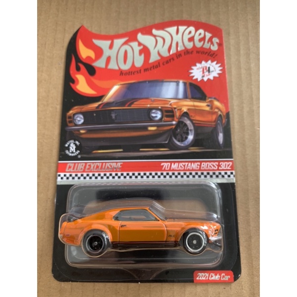 Xe Hot Wheels RLC ‘70 Ford Mustang Boss 302