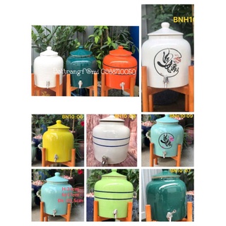 BÌNH SỨ ĐỰNG NƯỚC BÁT TRÀNG_10L(HÀNG CHUẨN ĐẸP LOẠI 1 CÓ BẢO HÀNH)