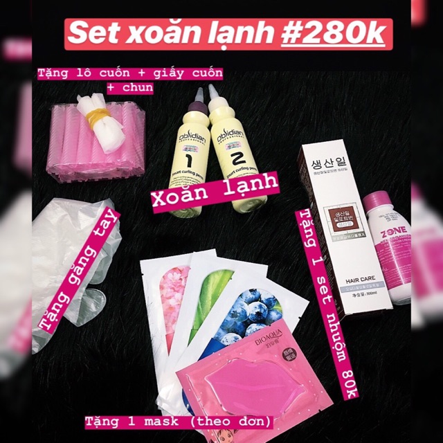 Set xoăn lạnh Obisidian tặng kèm set nhuộm 80k | BigBuy360 - bigbuy360.vn