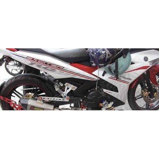 gác chân raider gắn exciter 150