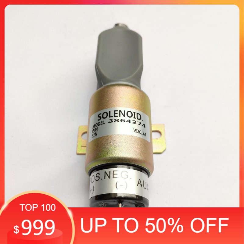 Solenoid tắt máy cho máy phát điện 3864274 24V