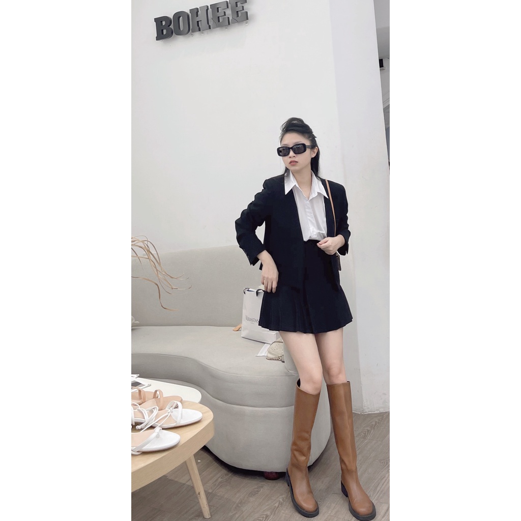 Chân váy xếp ly ngắn BOHEE Sài Gòn CV38