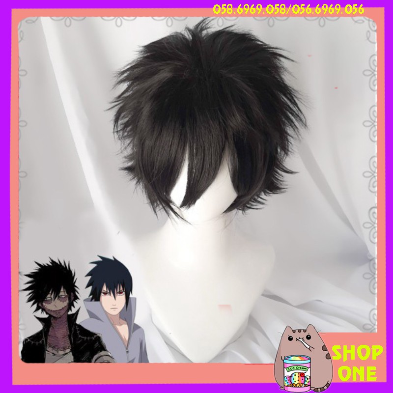 [Sẵn] Wig/tóc giả Uchiha Sasuke và Dabi - Naruto/Boku no hero tại MIU SHOP 01