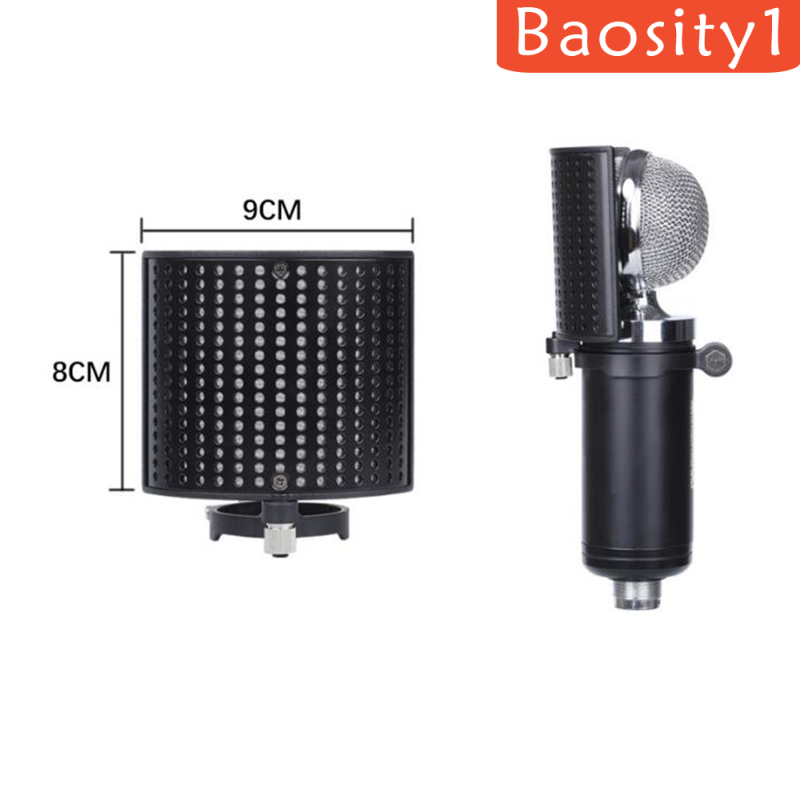 Bộ Lọc Âm Thanh Micro Không Dây Bằng Nhôm Baosity1