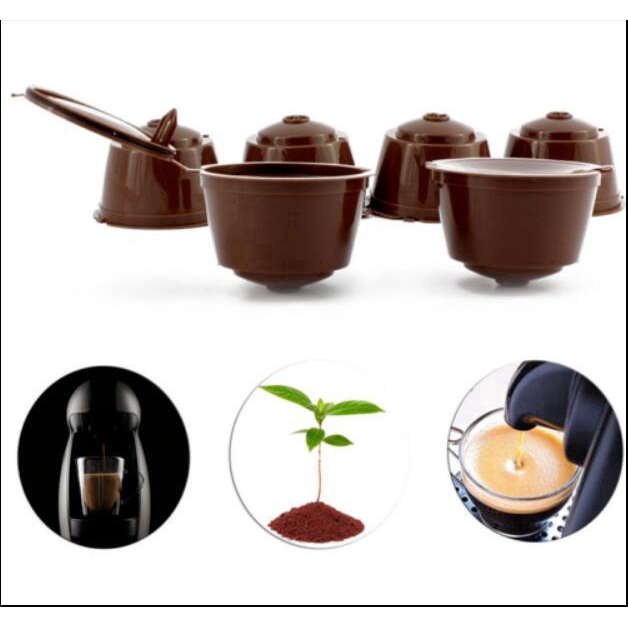 Cốc lọc tái sử dụng tiện lợi cho máy pha cà phê Nescafe Dolce Gusto
