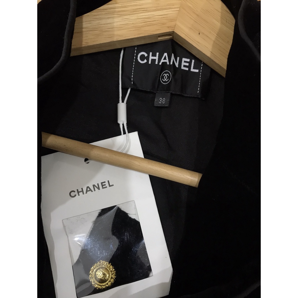 Áo Vest Channel "Màu đen"