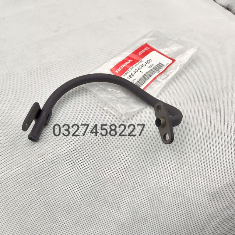 Ống co hơi, khí thải đầu bò quylat xe WAVE S, FUTURE... zin Honda