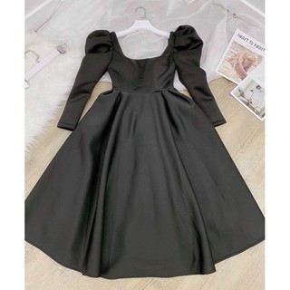 đầm xoè tay phồng ( kèm ảnh và video 1000%)