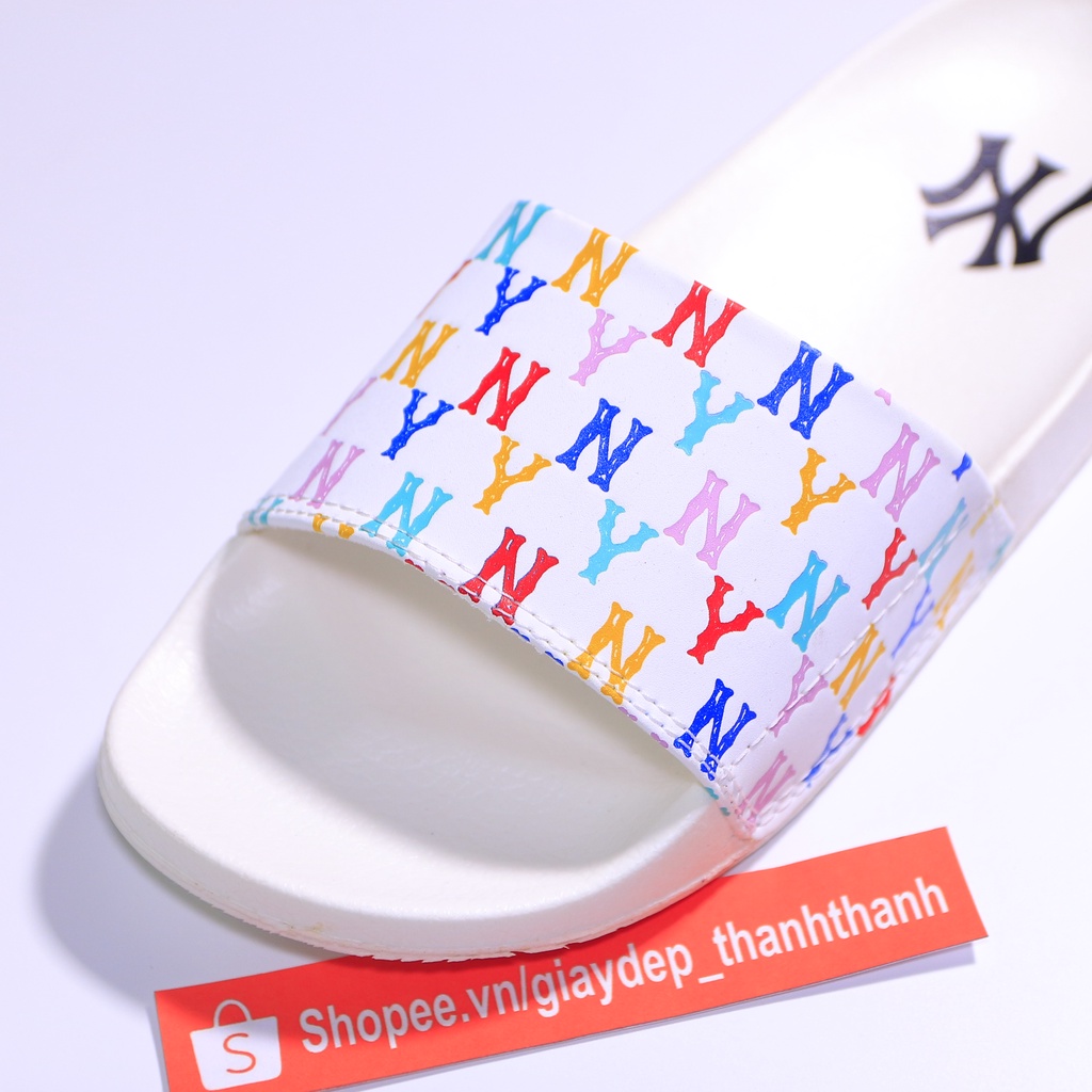 Dép Nữ Quai Ngang NY-Monogram Multicolor Giá Tốt Tháng 6