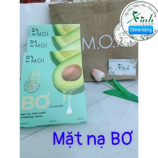 ✅sale✅ lẻ MẶT NẠ BƠ M.O.I ( giá 1 miếng ) tuỳ chọn màu