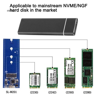 Vỏ ổ cứng ssd usb 3.1 chuyển đổi sang m.2 nvme / ngff pcie ssd