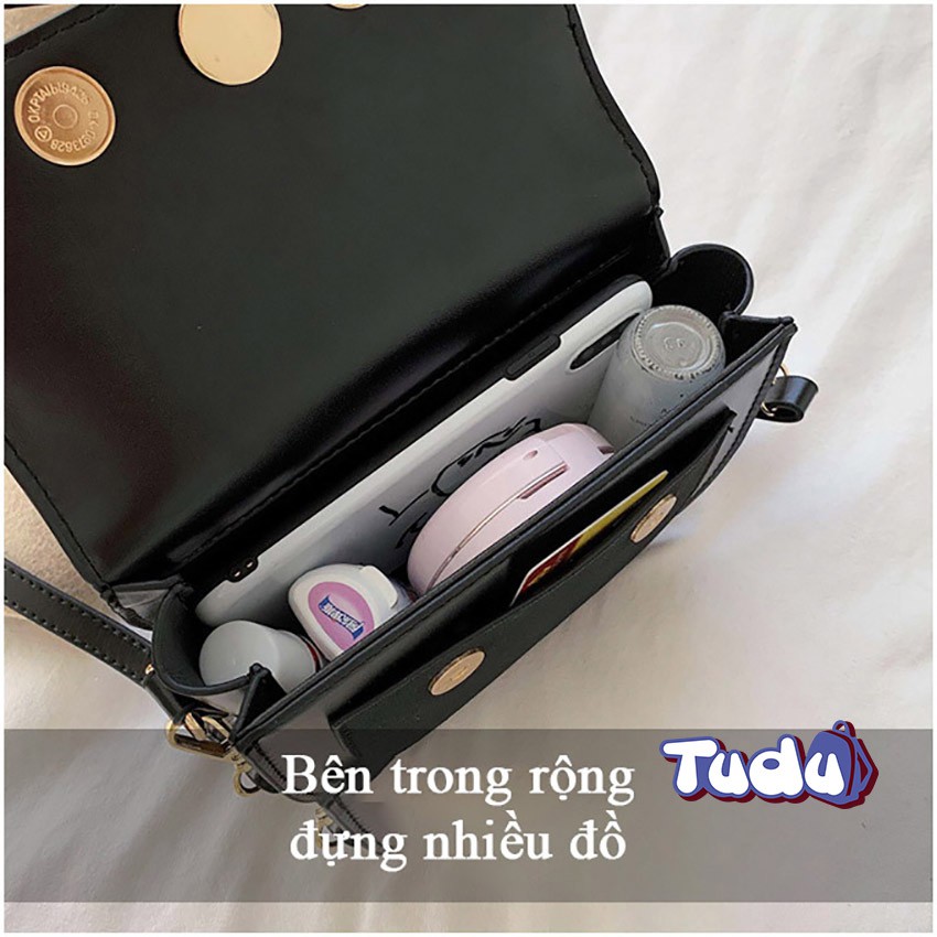 Túi Đeo Chéo Nữ Tudu, Túi Xách Mini Thời Trang Phong Cách Hàn Quốc, Da PU (CN231)