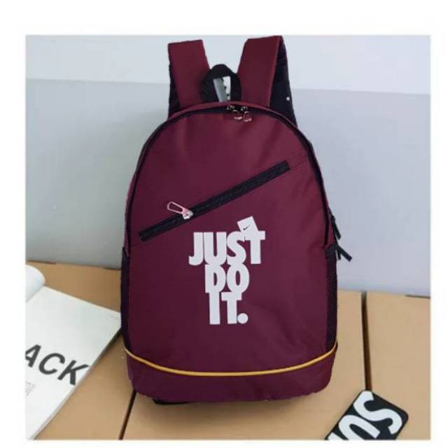 Ba Lô Đi Học Họa Tiết Logo NIKE Cá Tính Trẻ Trung Cho Nam