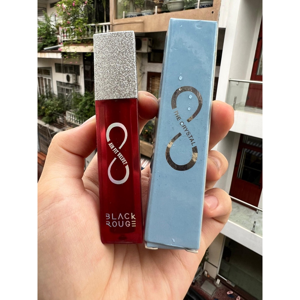 Son A12 đỏ nâu son kem black rouge a12 hàng handmade đỏ nâu nắp tím nắp nhũ