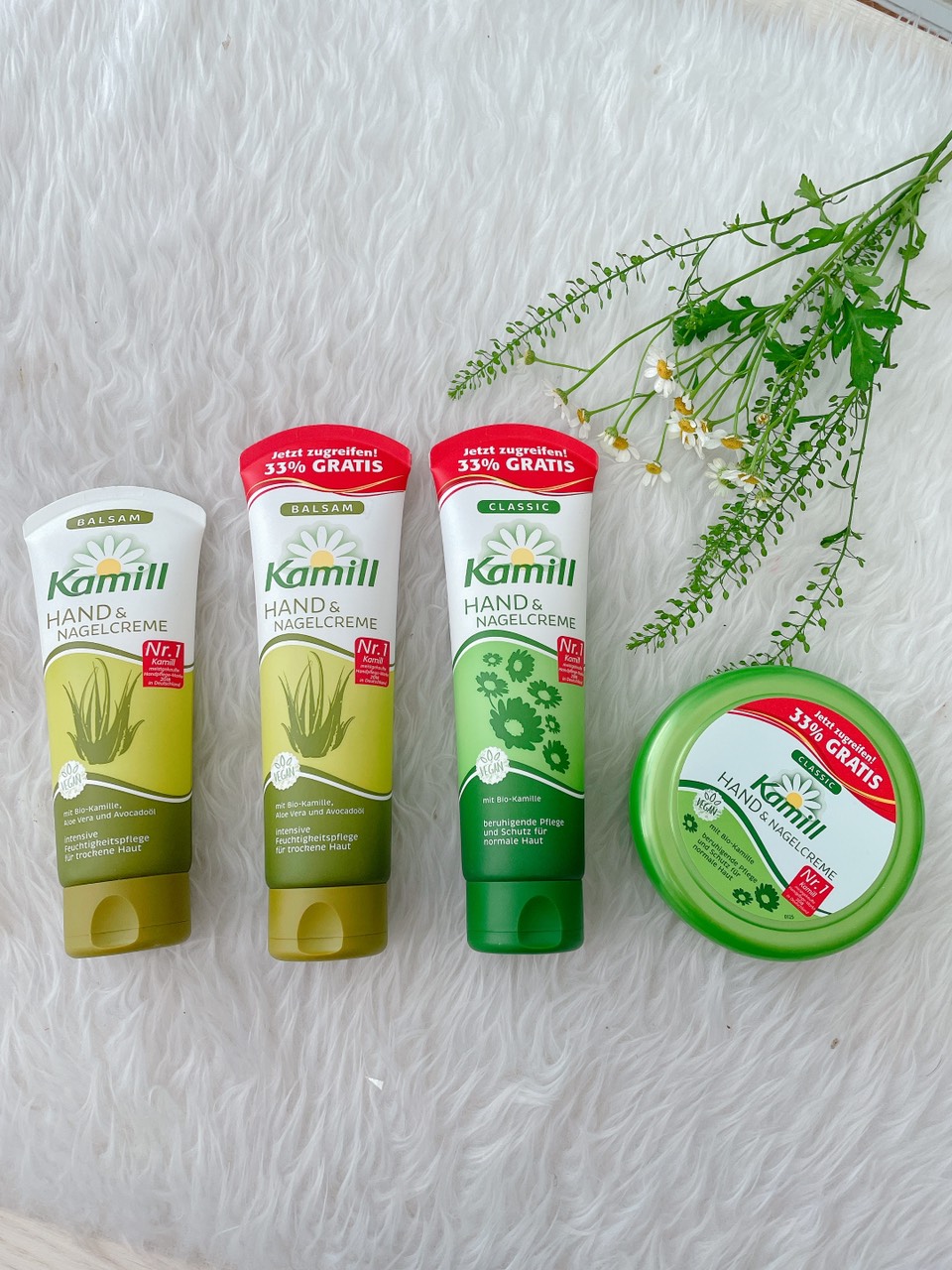 [Có sẵn] Kem dưỡng da tay Kamill các loại (hàng Đức)