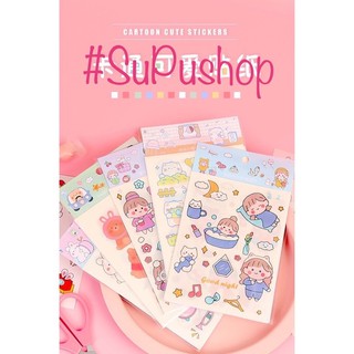 🍓🍓🍓STICKER 4 TẤM RẤT DỄ THƯƠNG🍓🍓🍓