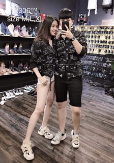 ÁO SƠ MI ĐÔI NAM NỮ