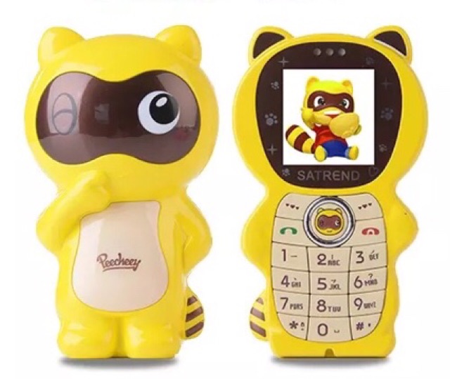 Máy điện thoại siêu cute hình con cáo _ quà tặng cho bé