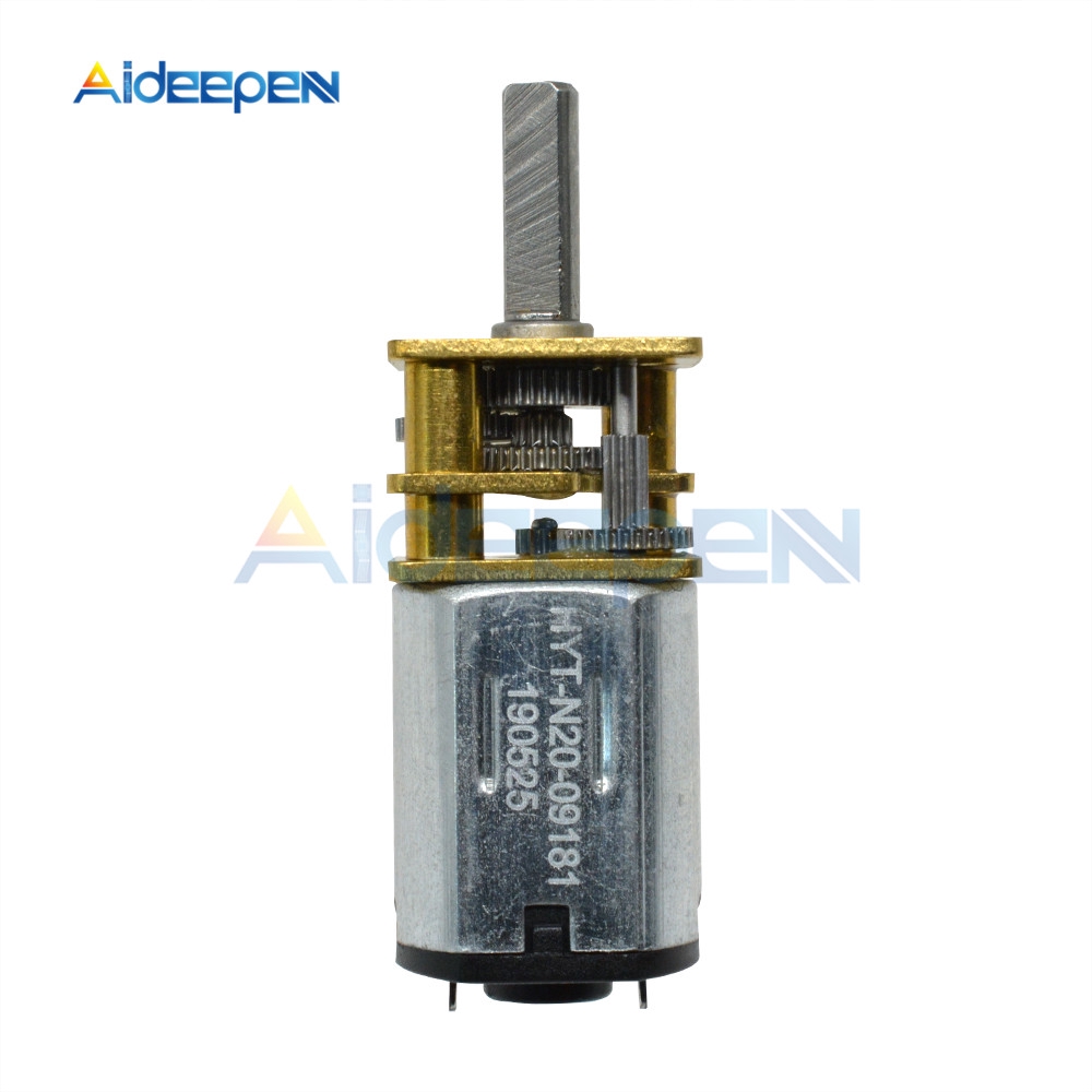 Động cơ giảm tốc nhiều loại DC GA12-N20 DC 3V 6V 12V 15RPM 600RPM 100RPM 1000RPM | BigBuy360 - bigbuy360.vn