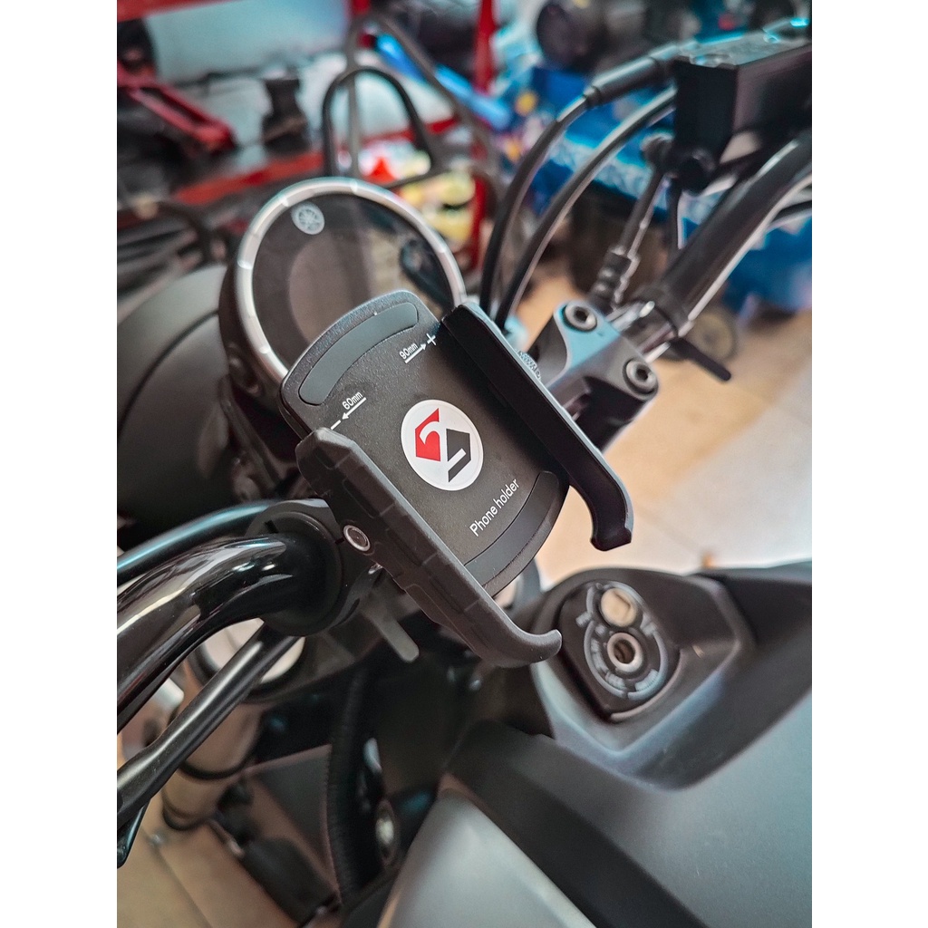 Giá Đỡ Điện Thoại Cực Êm, Không Rung Cho Mô tô, Xe Máy