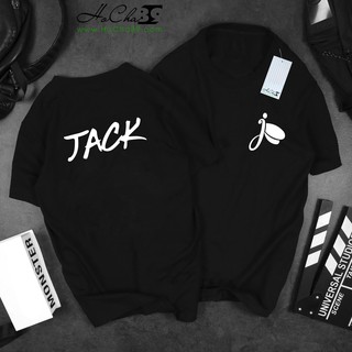 Áo thun JACK Cao Cấp - Vải Cotton 4c Siêu Mềm Mịn (Không đúng Cotton đền tiền tặng áo - Hình Thật)