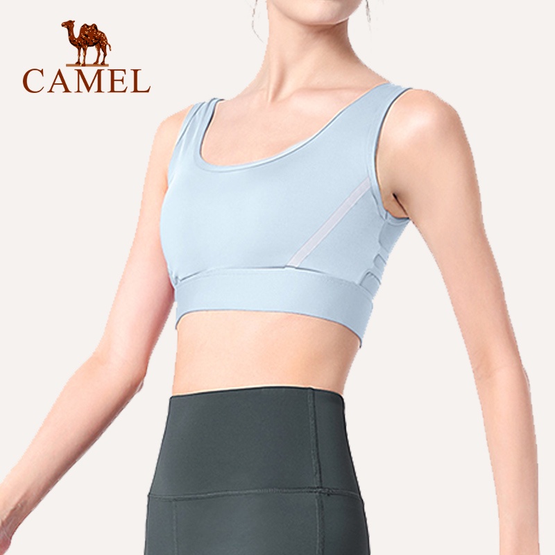 Áo ngực thể thao Camel chống sốc thời trang dành cho nữ tập yoga