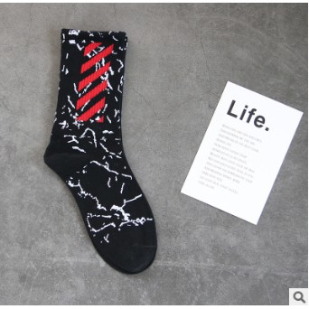 TẤT OFFWHITE nhám CAO