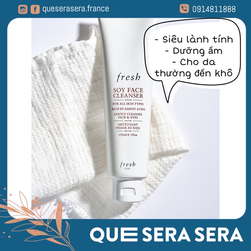 Sữa rửa mặt Fresh Soy bean