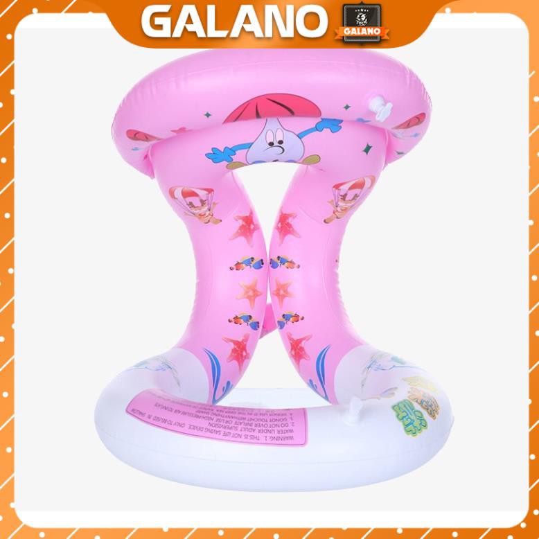 Phao bơi cho bé tập bơi GALANO dạng áo phao tập bơi cuốn quanh người an toàn cho trẻ em SS-001265
