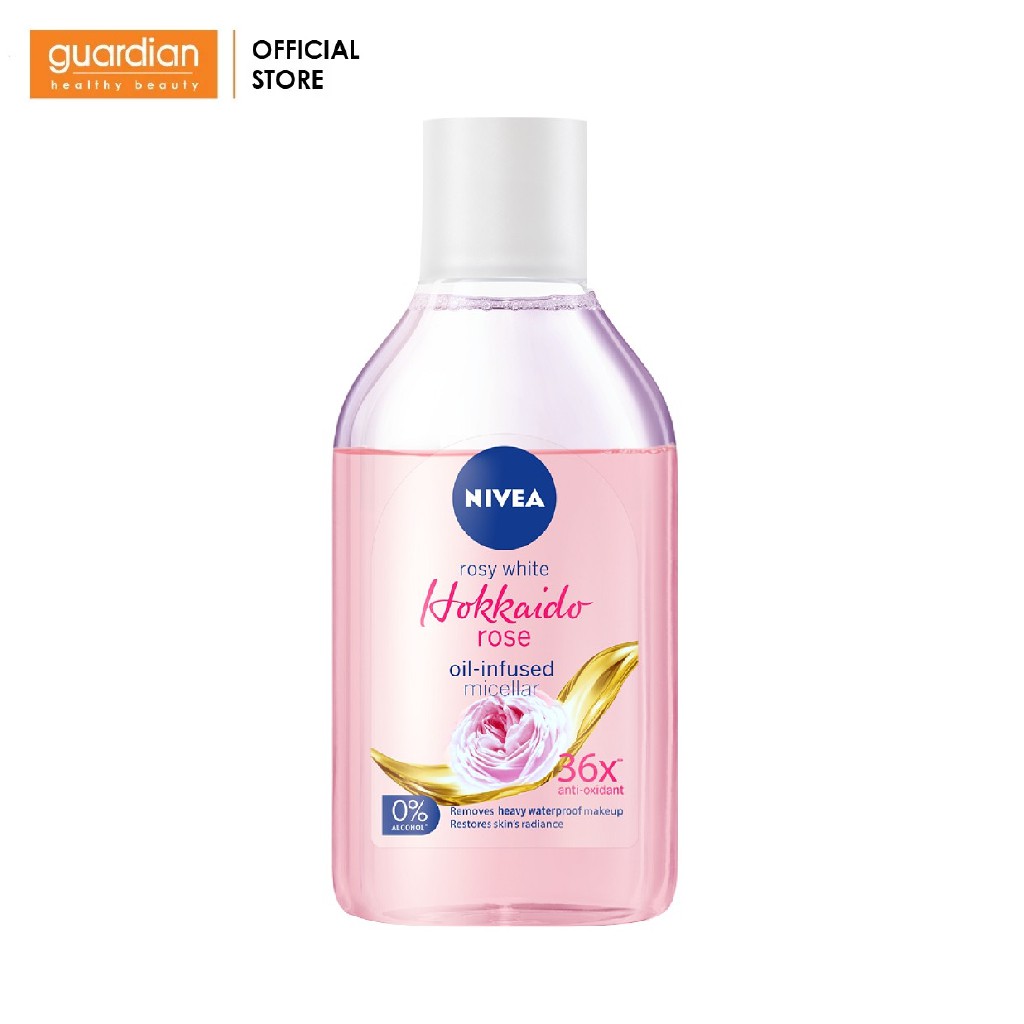 Nước Tẩy Trang Nivea Hoa Hồng sạch sâu căng mịn (400ml)