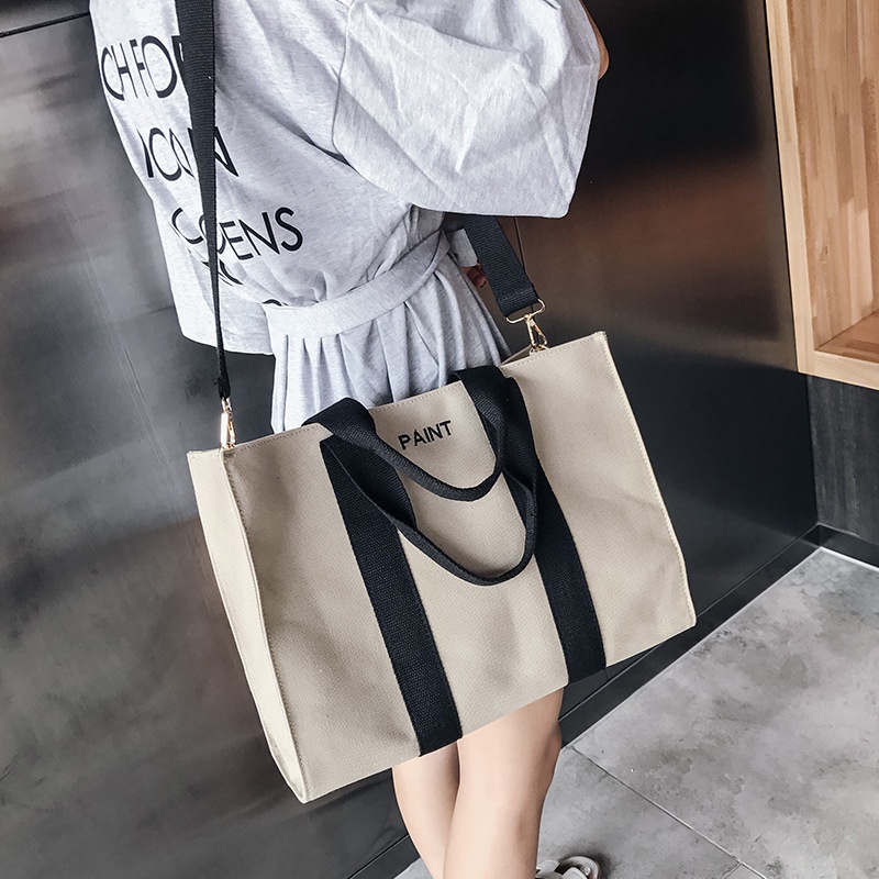 Túi Xách Vải Cỡ Lớn Thời Trang Dành Cho Nữ