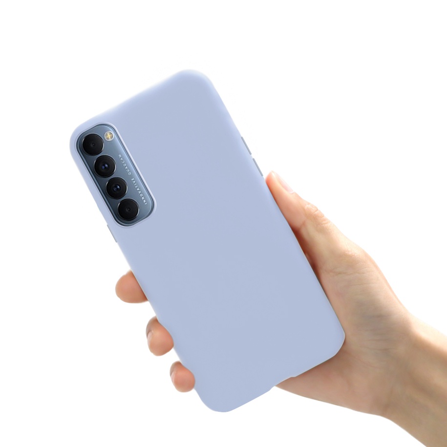 Ốp điện thoại mềm trơn màu cho Oppo Reno 4 Pro Reno4 Reno 4 Pro 2020 Cph2109