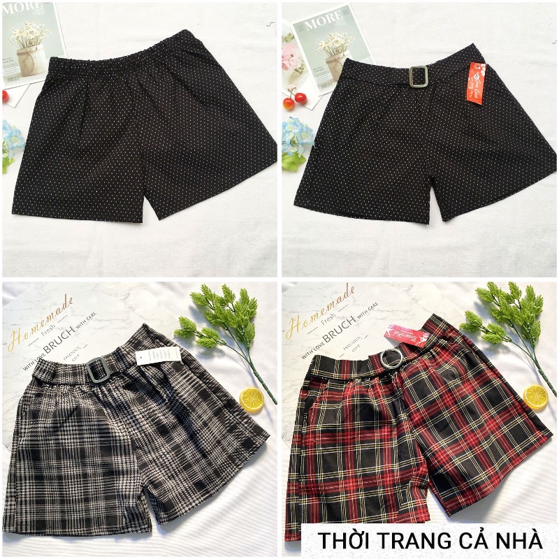 Quần đùi nữ từ 43-45kg vải kaki thun - Quần sọt nữ - QU09