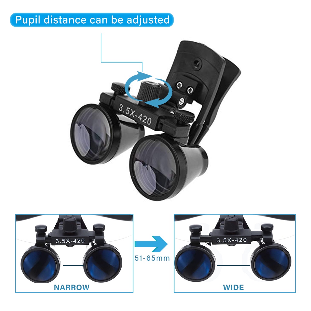 Kính Lúp Phóng Đại 2.5X-3.5X Chuyên Dụng Cho Nha Khoa