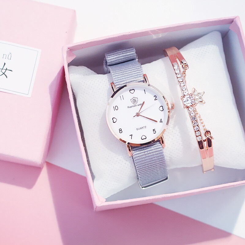 (Newest) Đồng hồ nữ dây vải dù Fashion Watch 3 màu sành điệu | BigBuy360 - bigbuy360.vn
