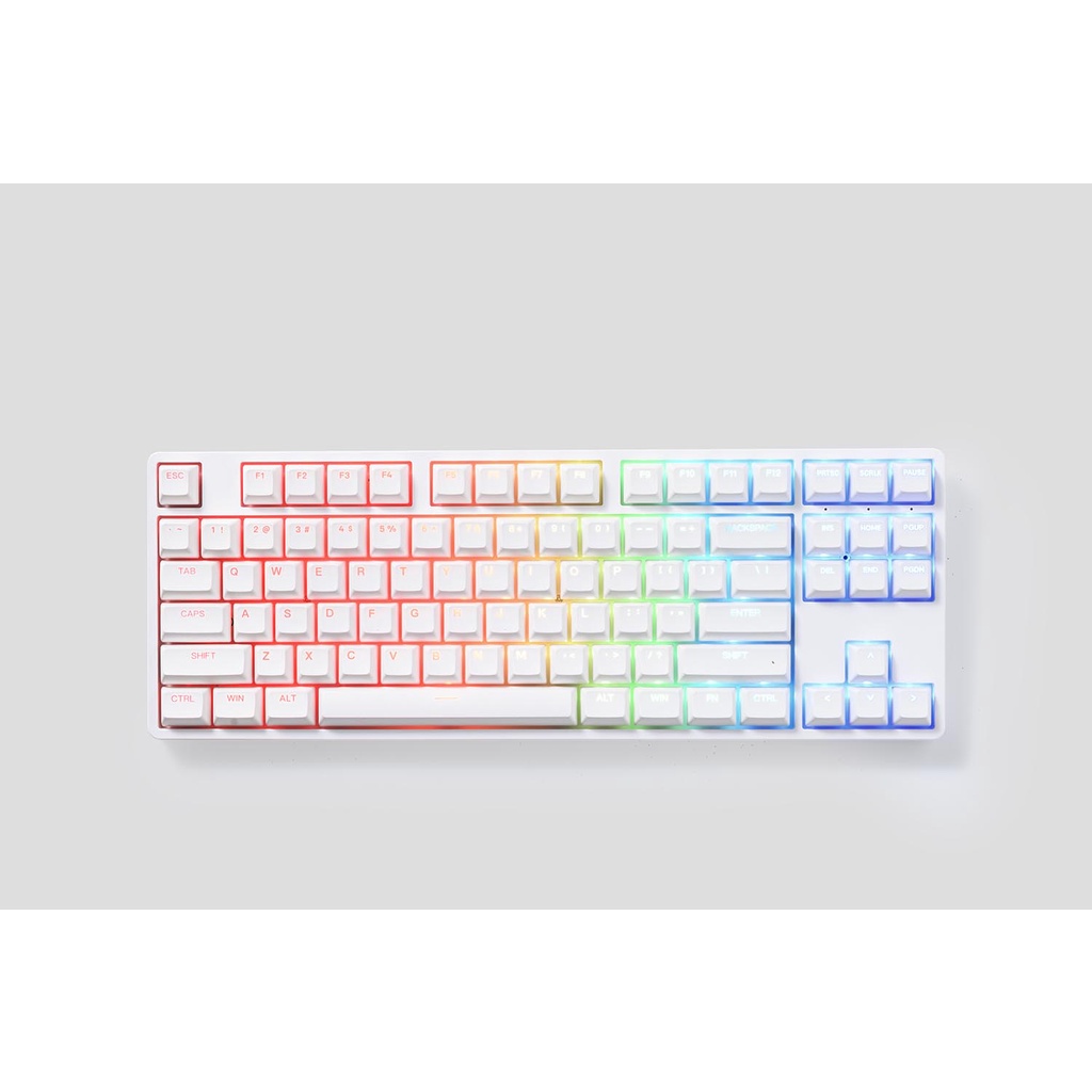 Bàn phím AKKO 5087 RGB ASA – White Foam tiêu âm / Hotswap / AKKO CS Jelly switch