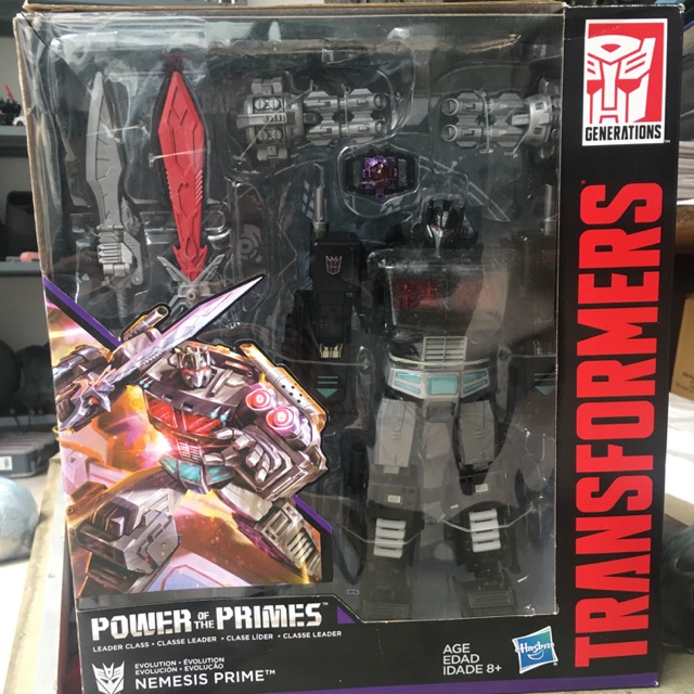 Robot Transformers Power Of The Prime Nemesis Prime